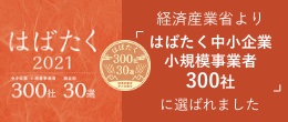 はばたく中小企業・小規模事業者300社