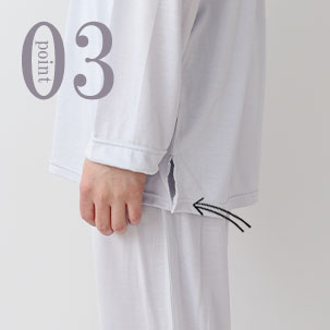 シルクニットパジャマのデザイン3