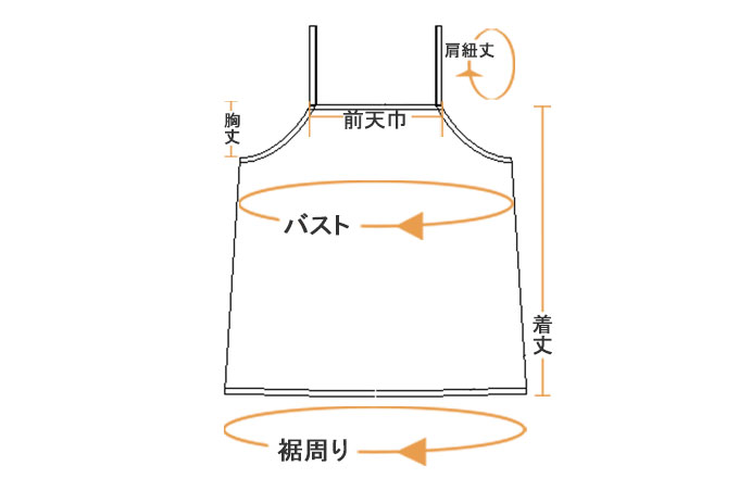 レディースサイズ表