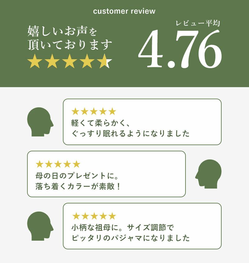 お客様レビュー